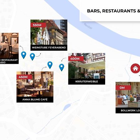 Wohnung In Top-Lage - Direkt Am Bahnhof Bad Wimpfen Exteriér fotografie