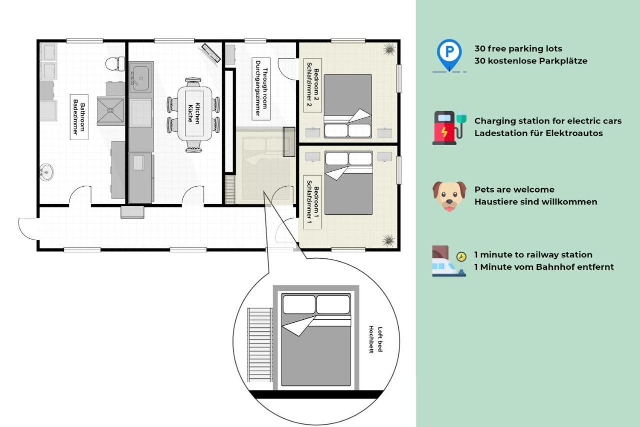 Wohnung In Top-Lage - Direkt Am Bahnhof Bad Wimpfen Exteriér fotografie